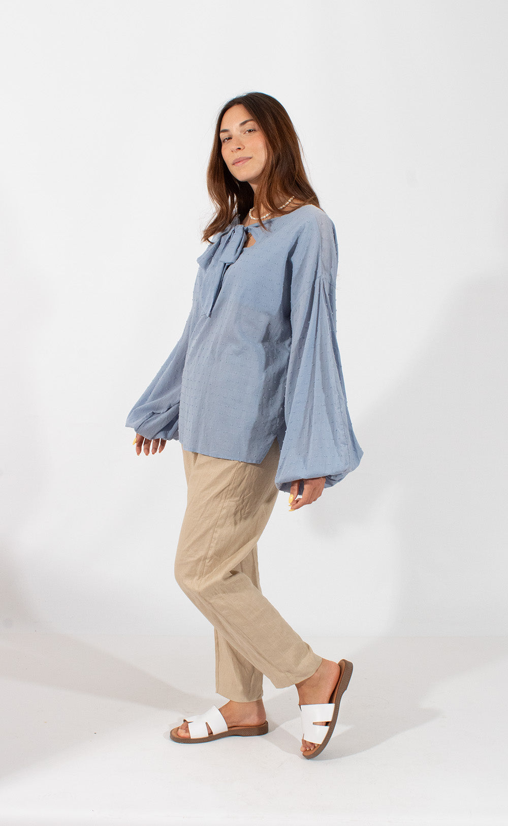 Blusa in mussola